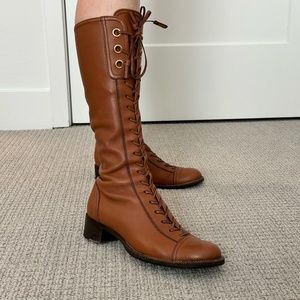Miu Mia Leather Boots